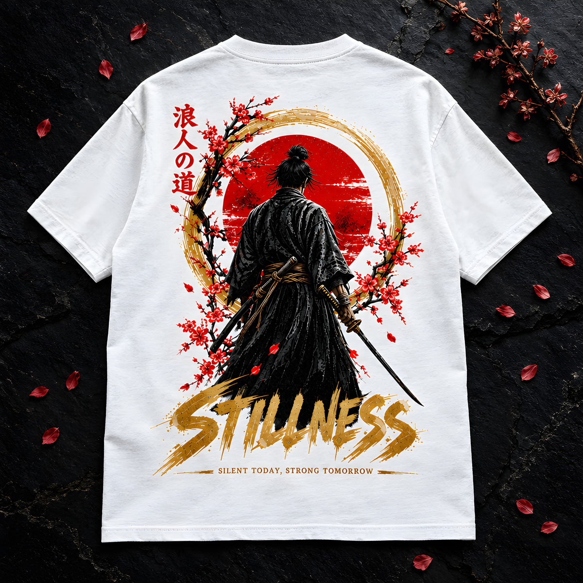 Samurai Code Oversized Tee — FLUXXYAERO™