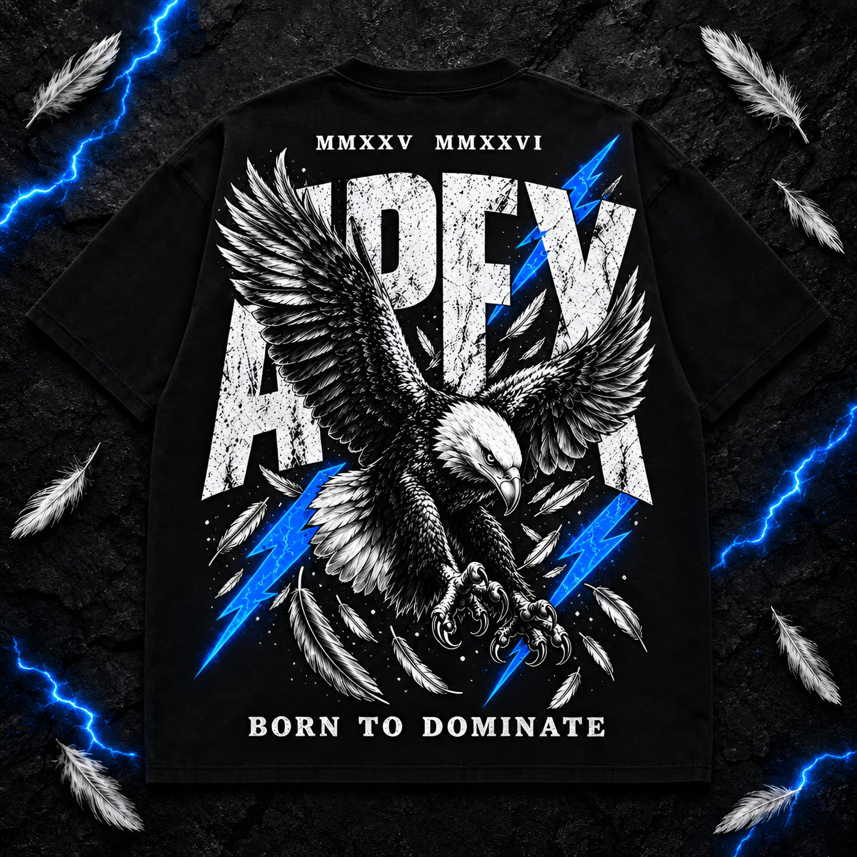 APEX Eagle Oversized Tee — FLUXXYAERO™